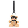 BDSMaster Ours Peluche Porte-Clés Beari Chain Noir